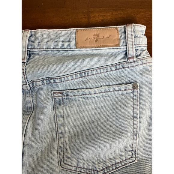 Seven‎ For All Mankind Skirt Womens 28 Denim - Picture 5 of 6